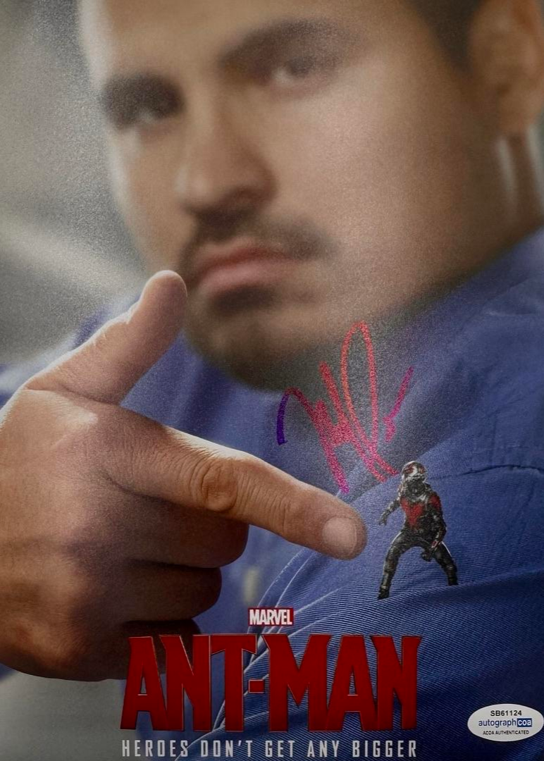 Michael Pena Signed 8x10 Photo (Ant-Man) - ACOA